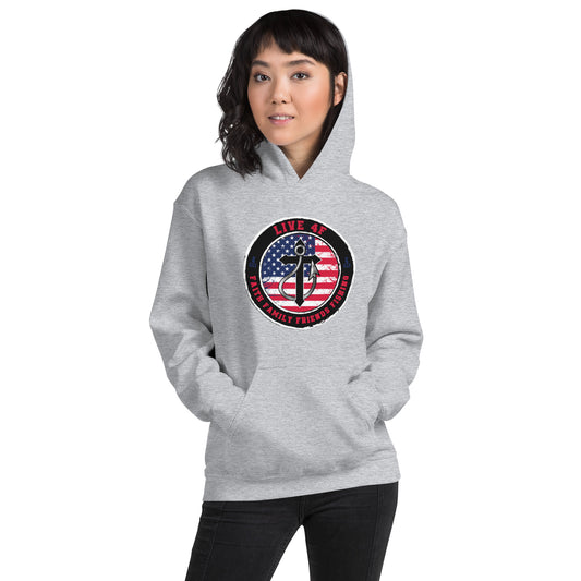 USA Flag 4F Unisex Hoodie