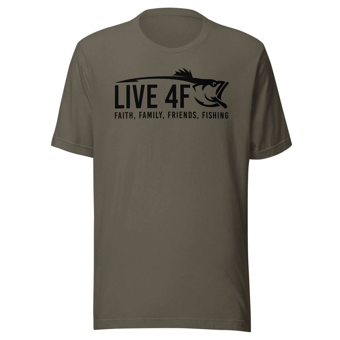 LIVE 4F Bass Unisex t-shirt