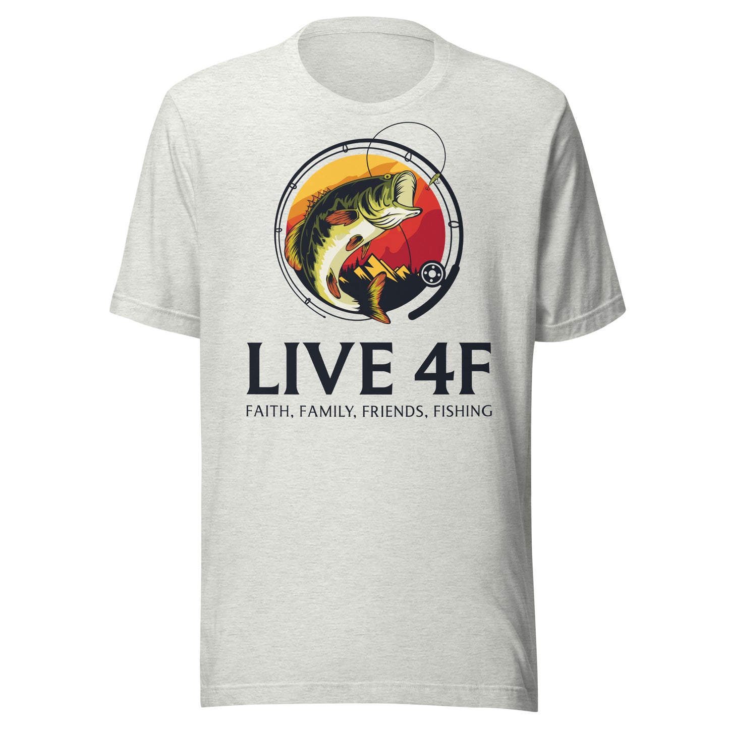 LIVE 4F Retro Bass Unisex t-shirt